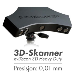 3D-Skanner eviXscan 3D Heavy Duty